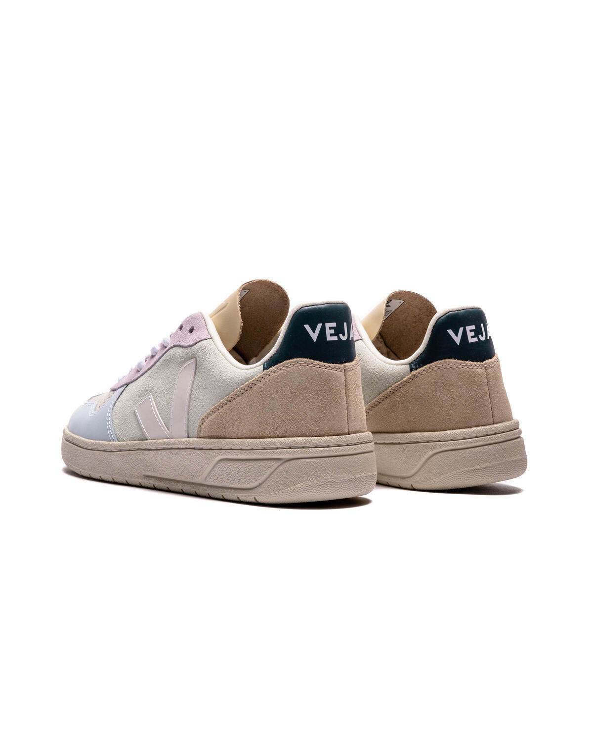 Women's V-10 Suede - Jade/White/MultiColor - Image 7