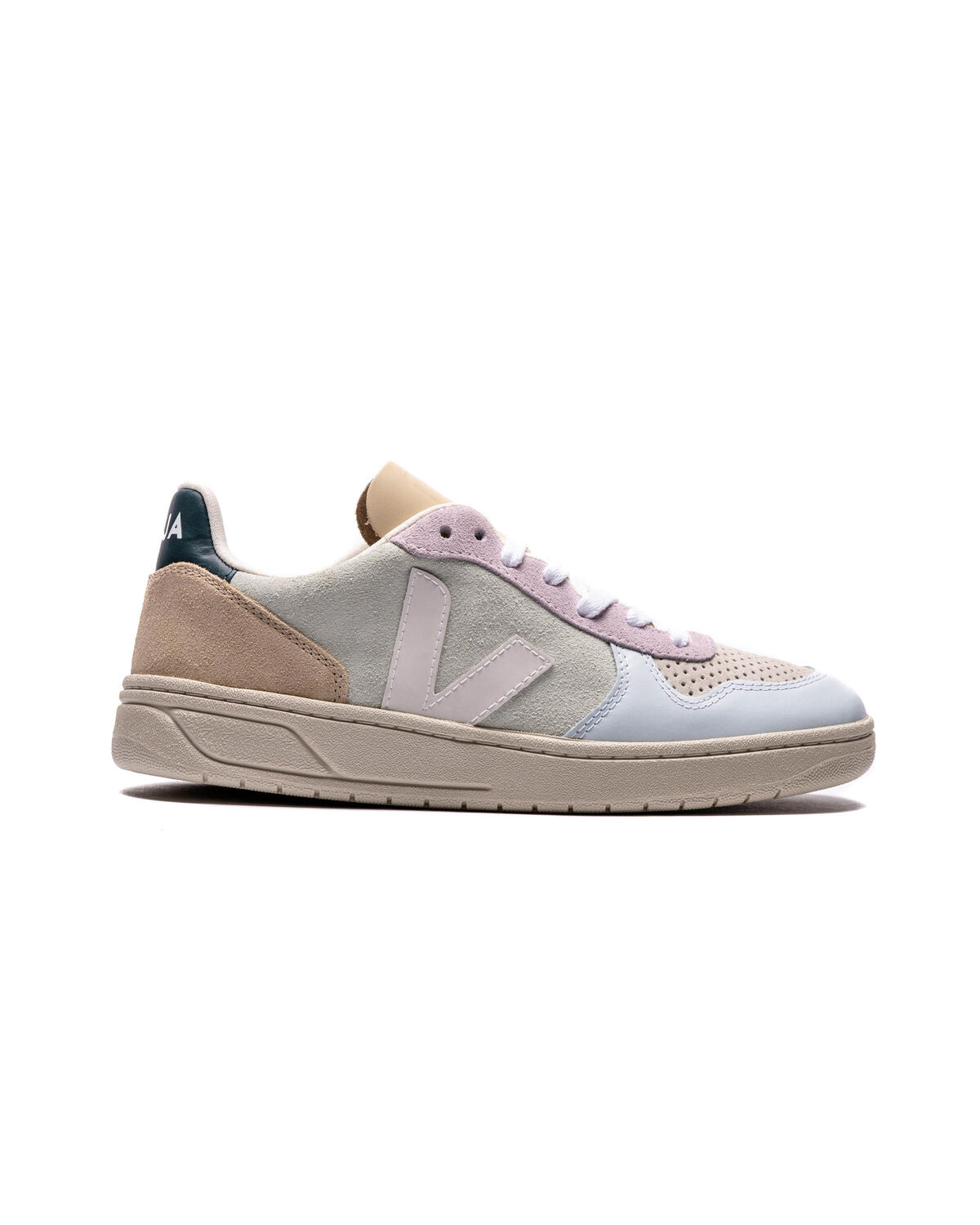 Women's V-10 Suede - Jade/White/MultiColor - Image 5