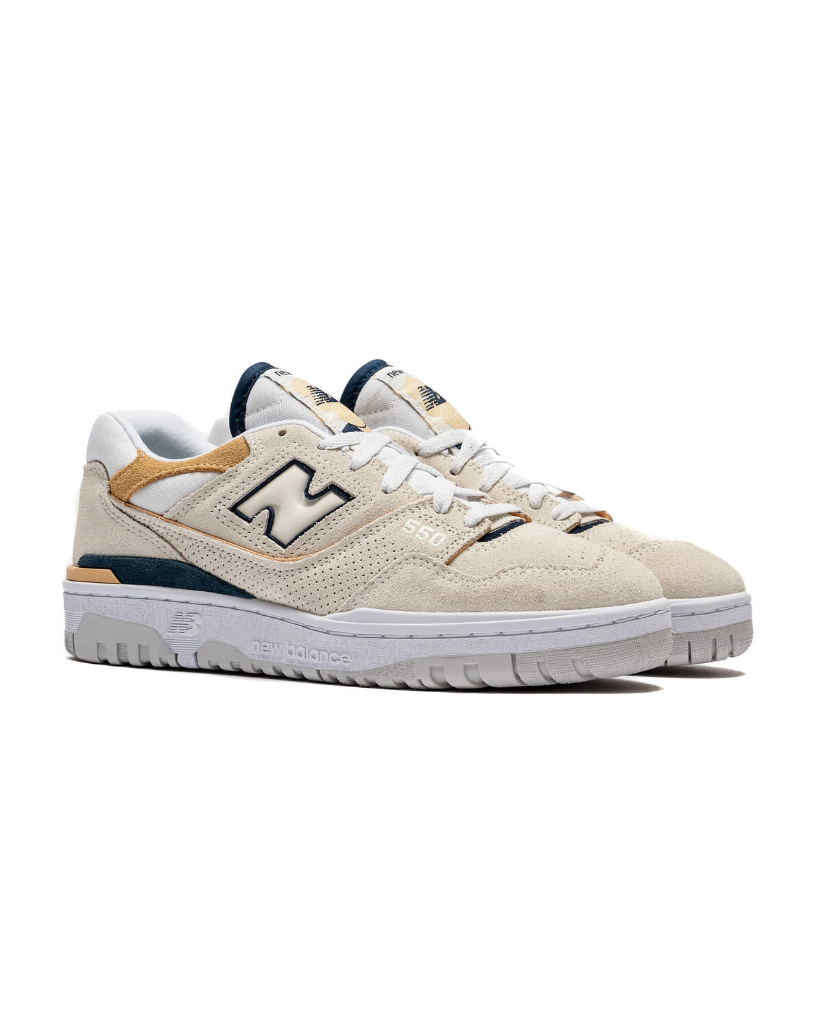 New Balance WMNS 550 - Sea Salt / Navy / Raw Sugar - Image 14