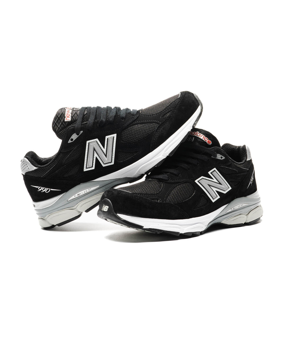 New Balance 990v3 Black / Grey / White - Image 22