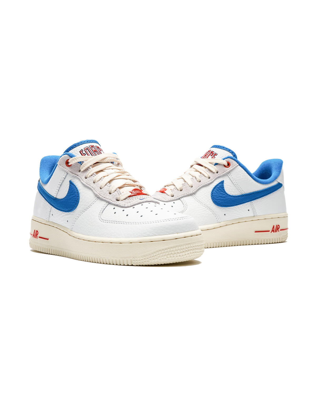 Nike Air Force 1 '07 LX Summit White / Hyper Royal - Picante Red (Women's) - Image 31