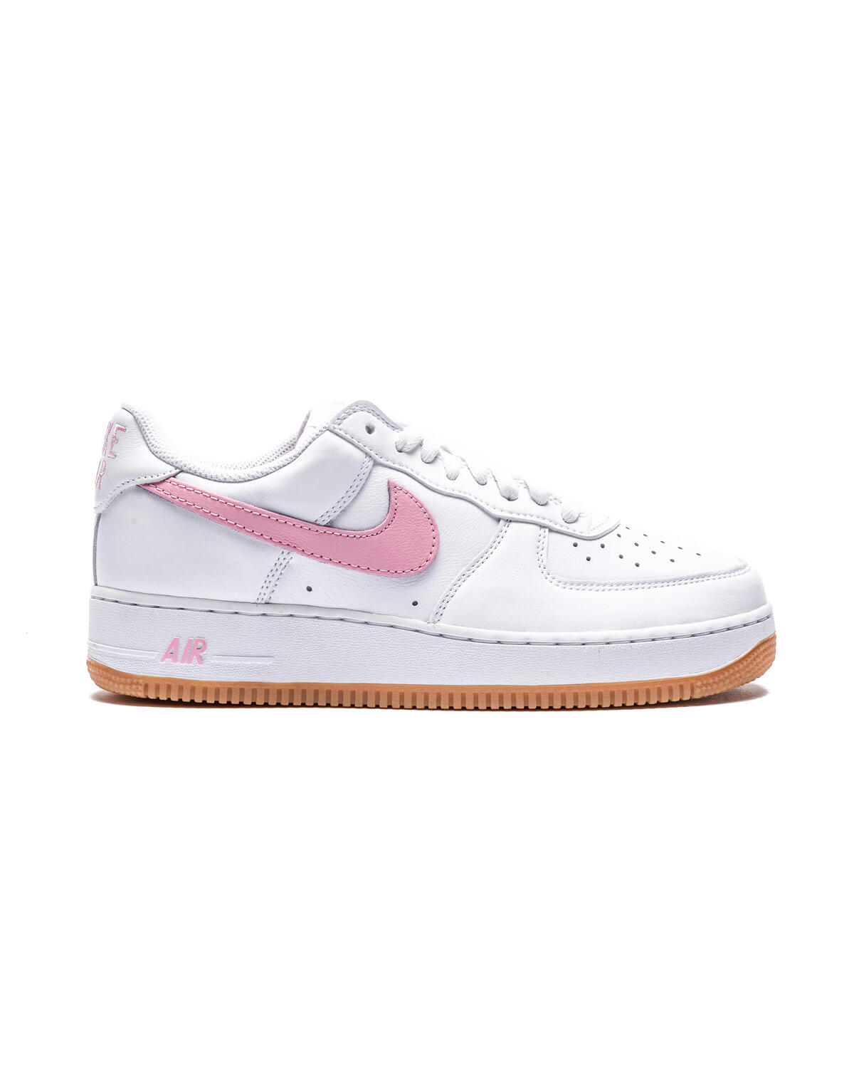 Nike Air Force 1 Low 'White / Pink - Gum Yellow - Metallic Gold' - Image 12