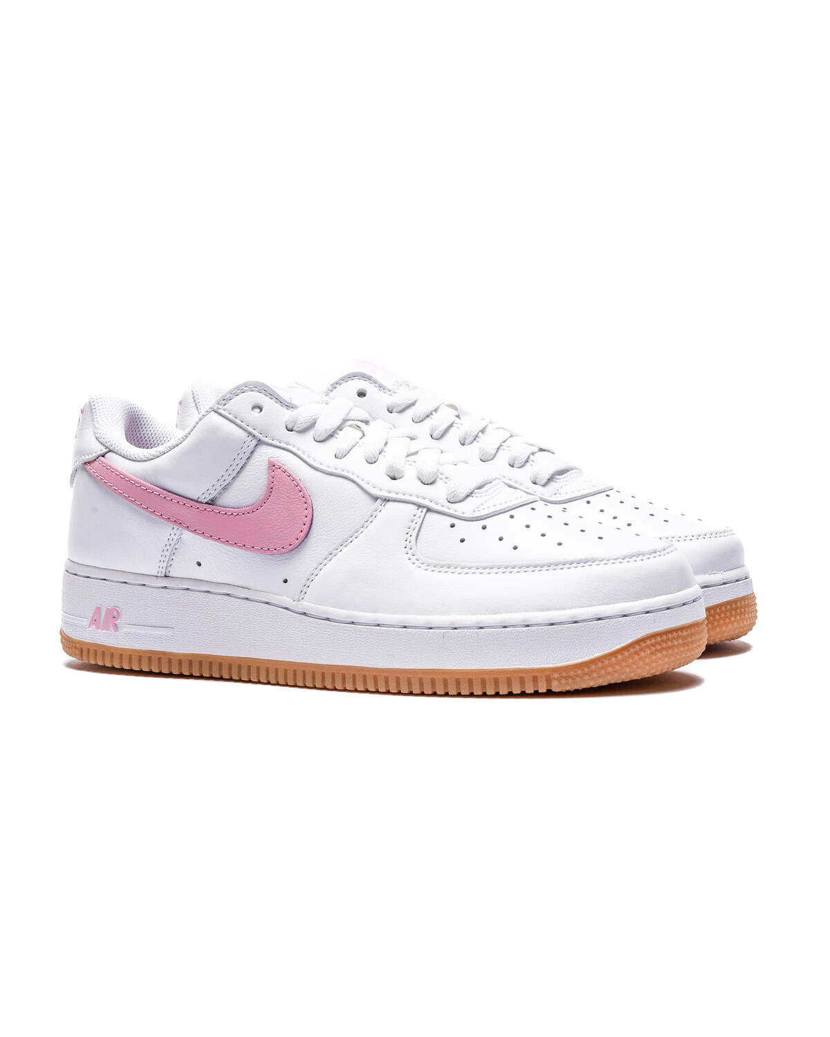Nike Air Force 1 Low 'White / Pink - Gum Yellow - Metallic Gold' - Image 13