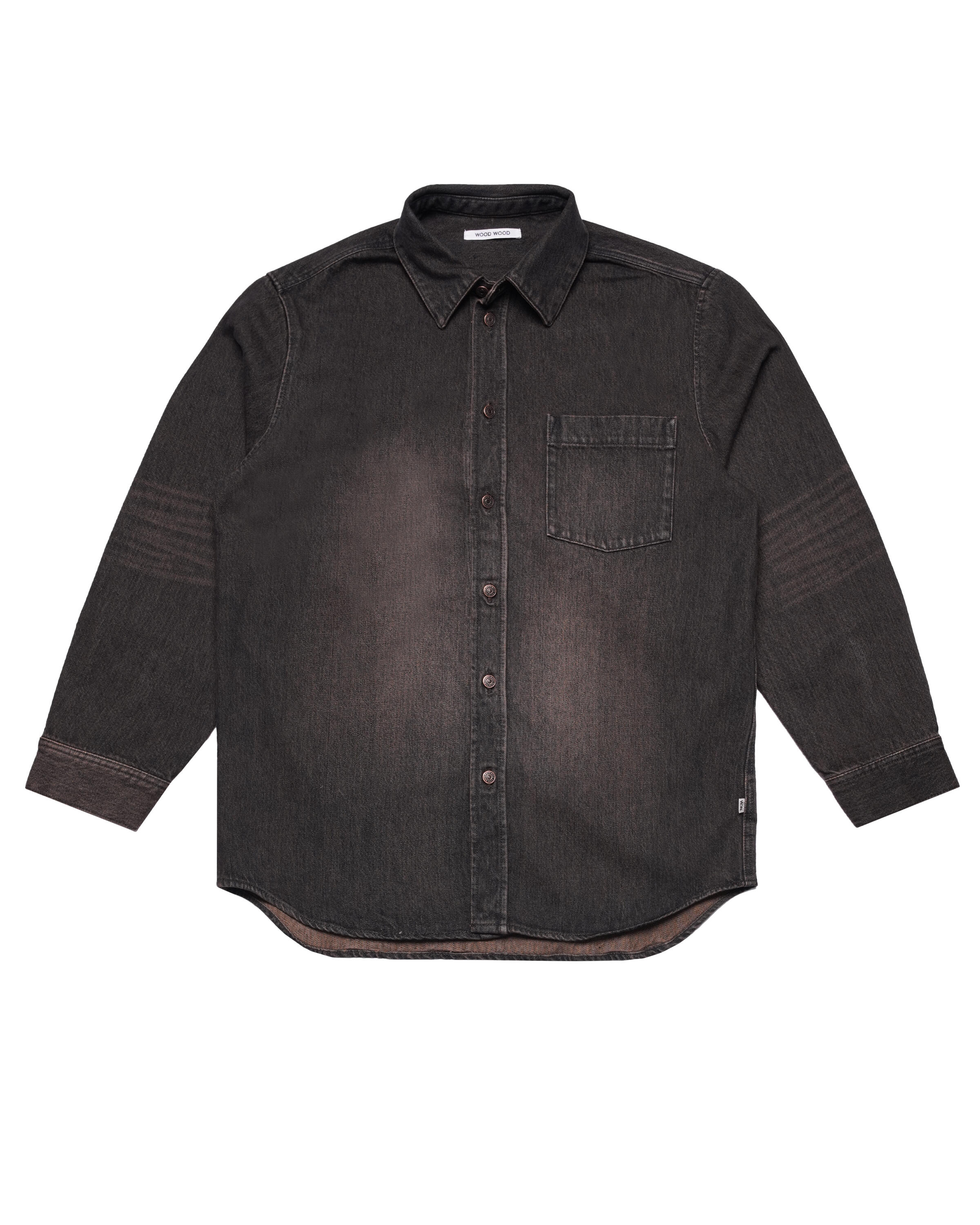 Wood Wood Zaman Denim Shirt