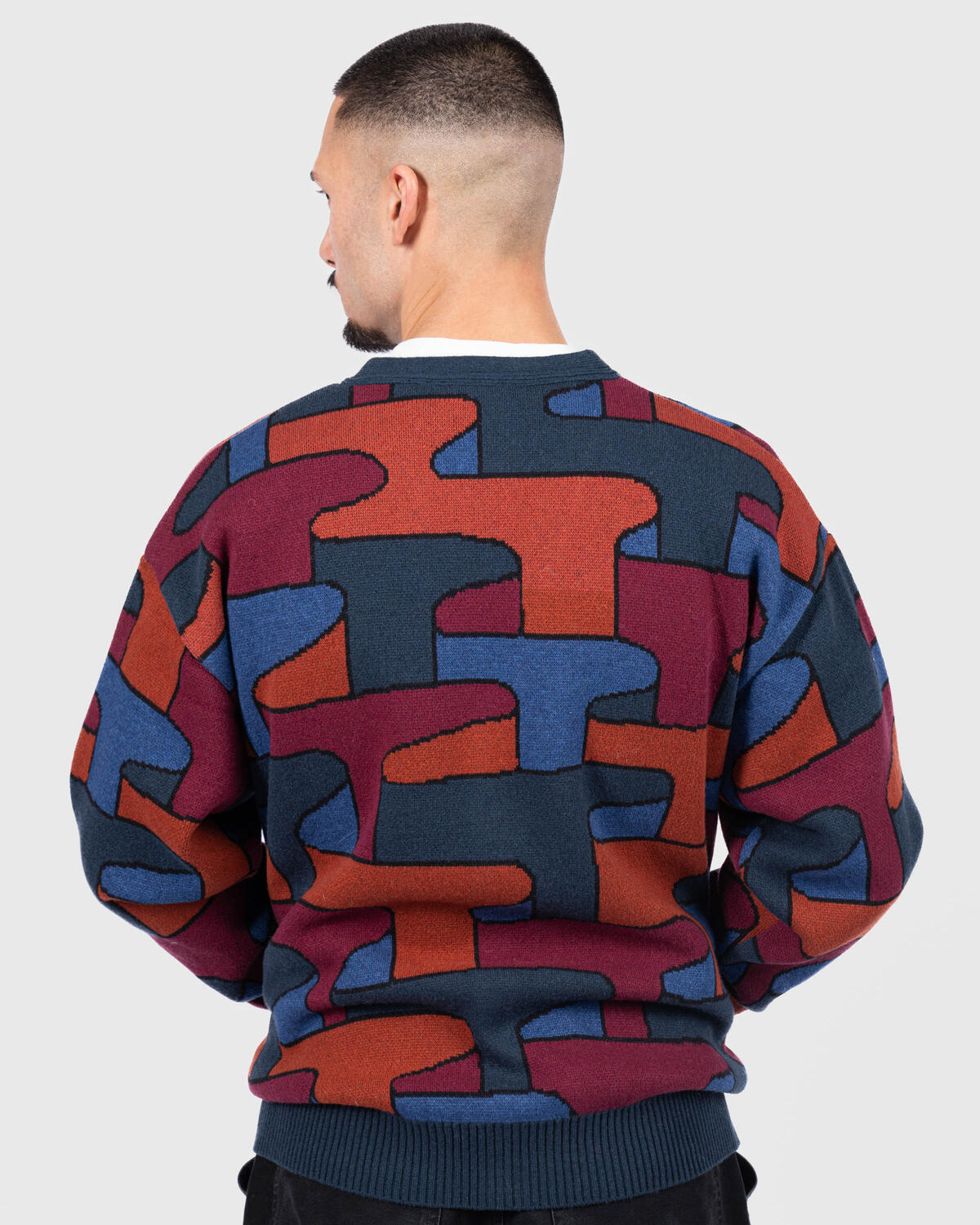 by Parra Canyons All Over Knitted Cardigan - Image 4