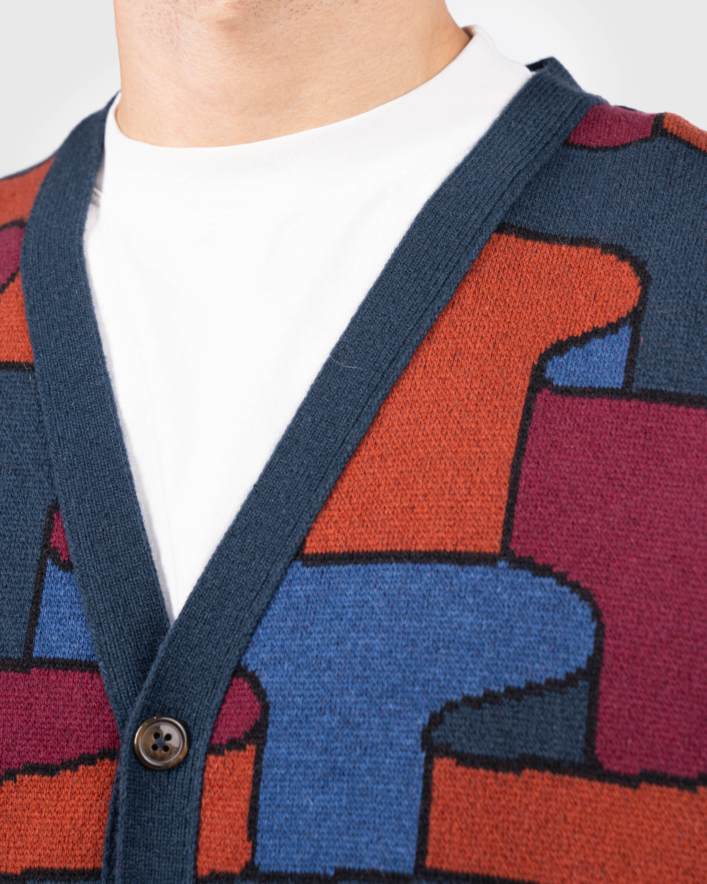 by Parra canyons all over knitted cardigan