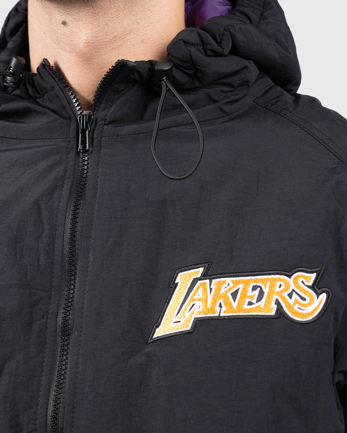 Mitchell & Ness NBA Retro FULL ZIP Jacket - LA Lakers - Image 5
