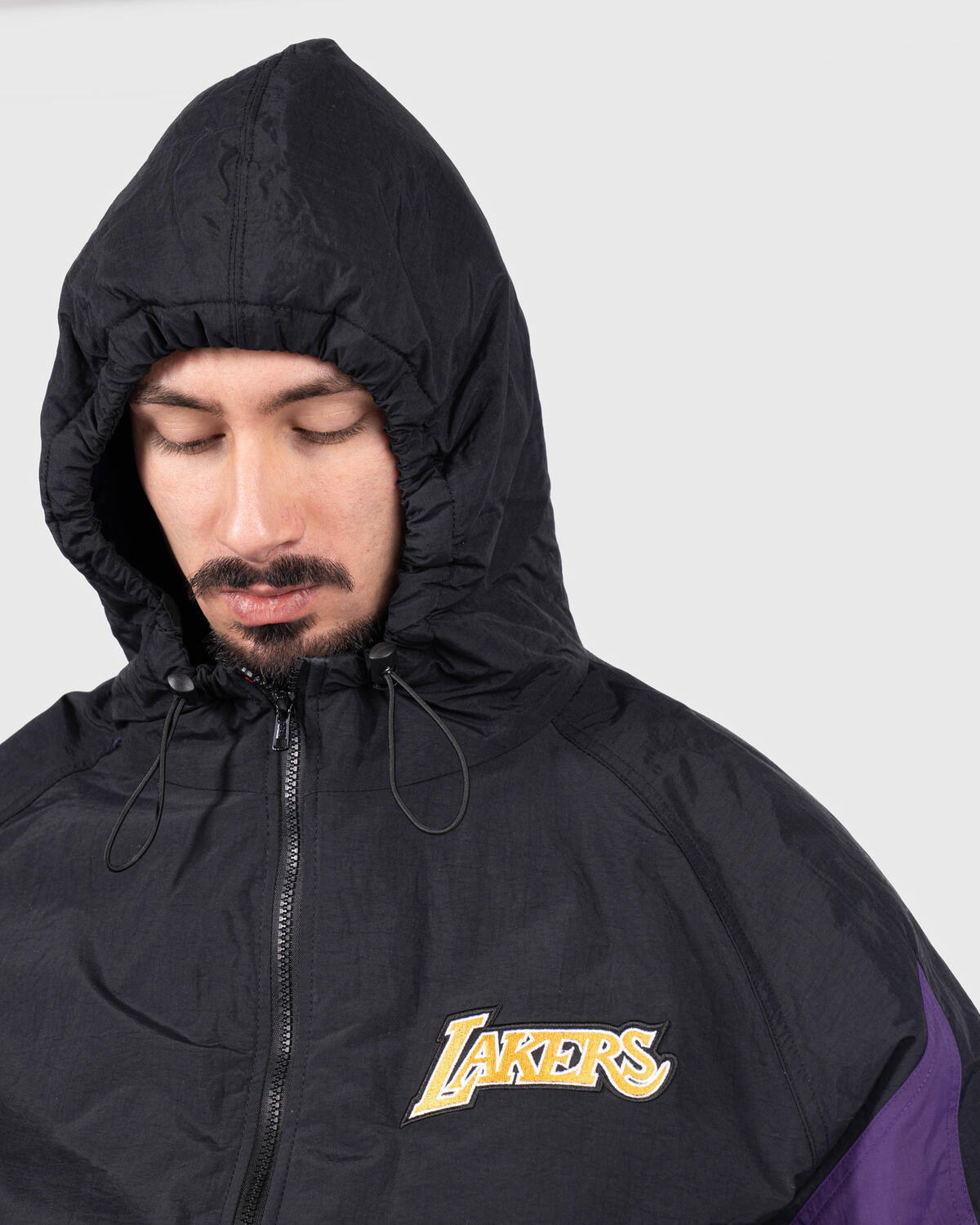 Mitchell & Ness NBA Retro FULL ZIP Jacket - LA Lakers - Image 6
