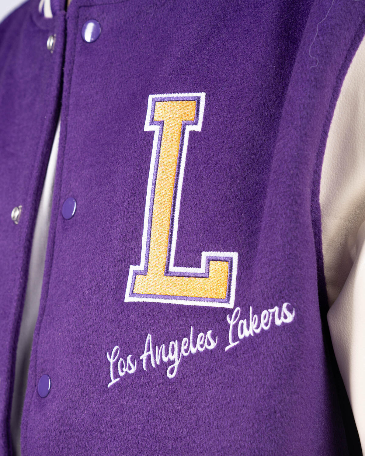Mitchell & Ness NBA Varsity Jacket - LA Lakers - Image 6