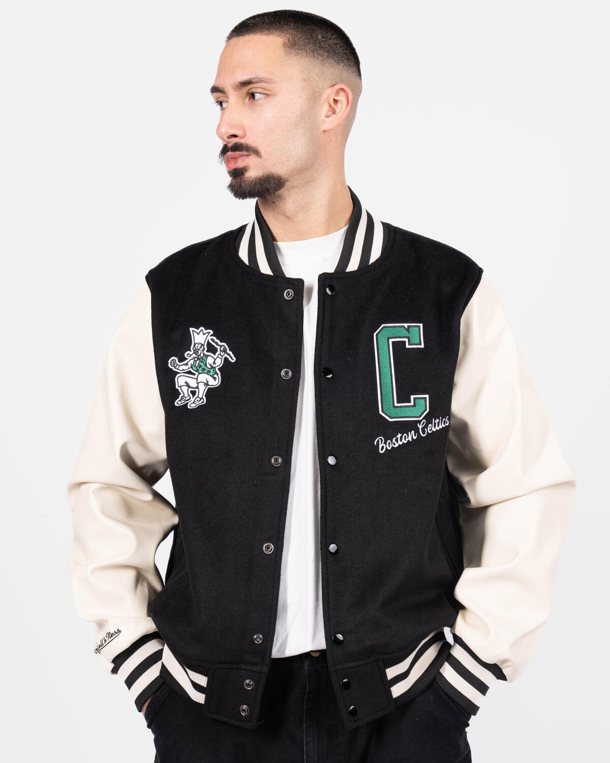 Mitchell & Ness NBA Varsity Jacket - Boston Celtics - Image 3