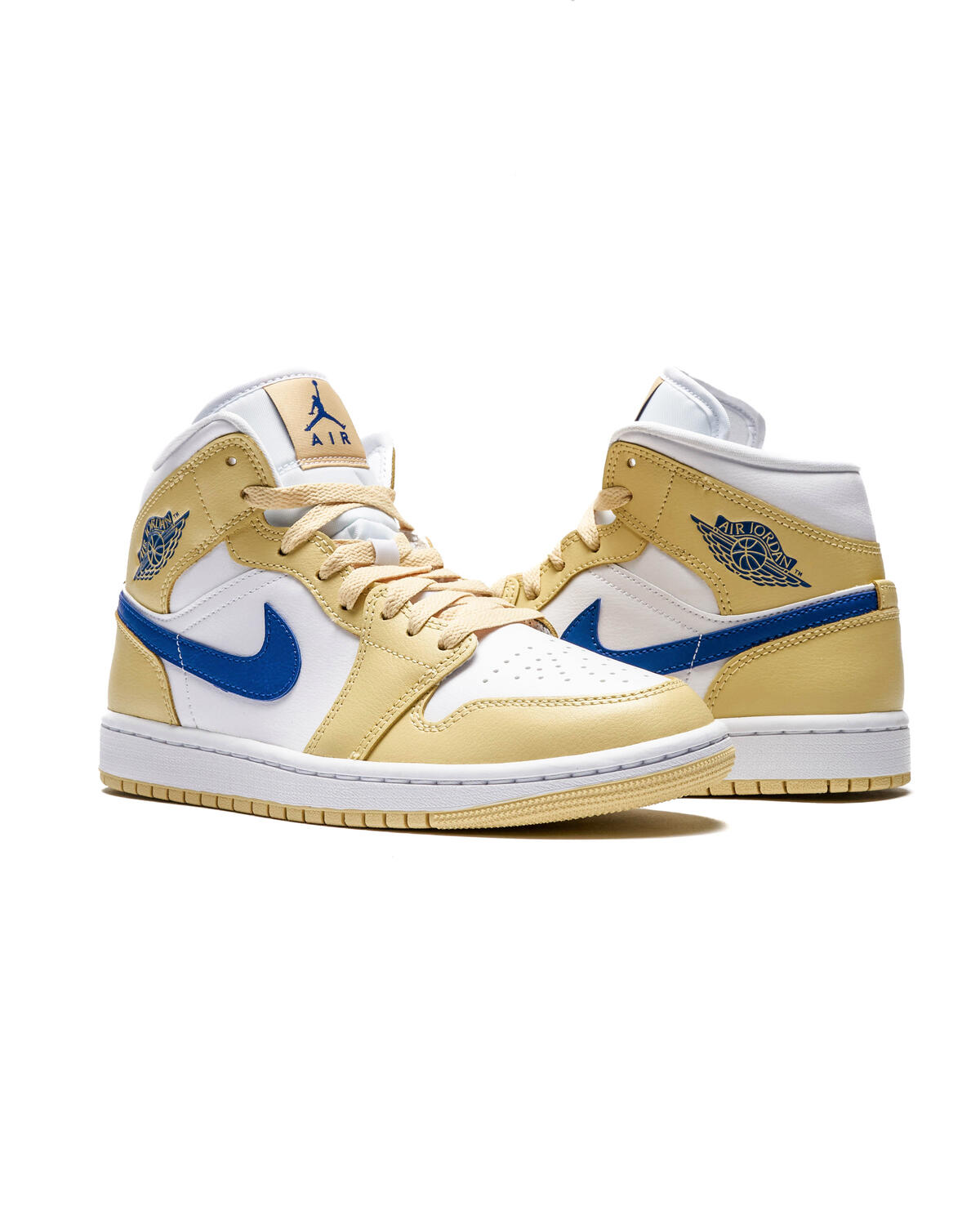 Air Jordan 1 Mid 'Lemon Wash/Lapis/White' (Women's) - Image 15