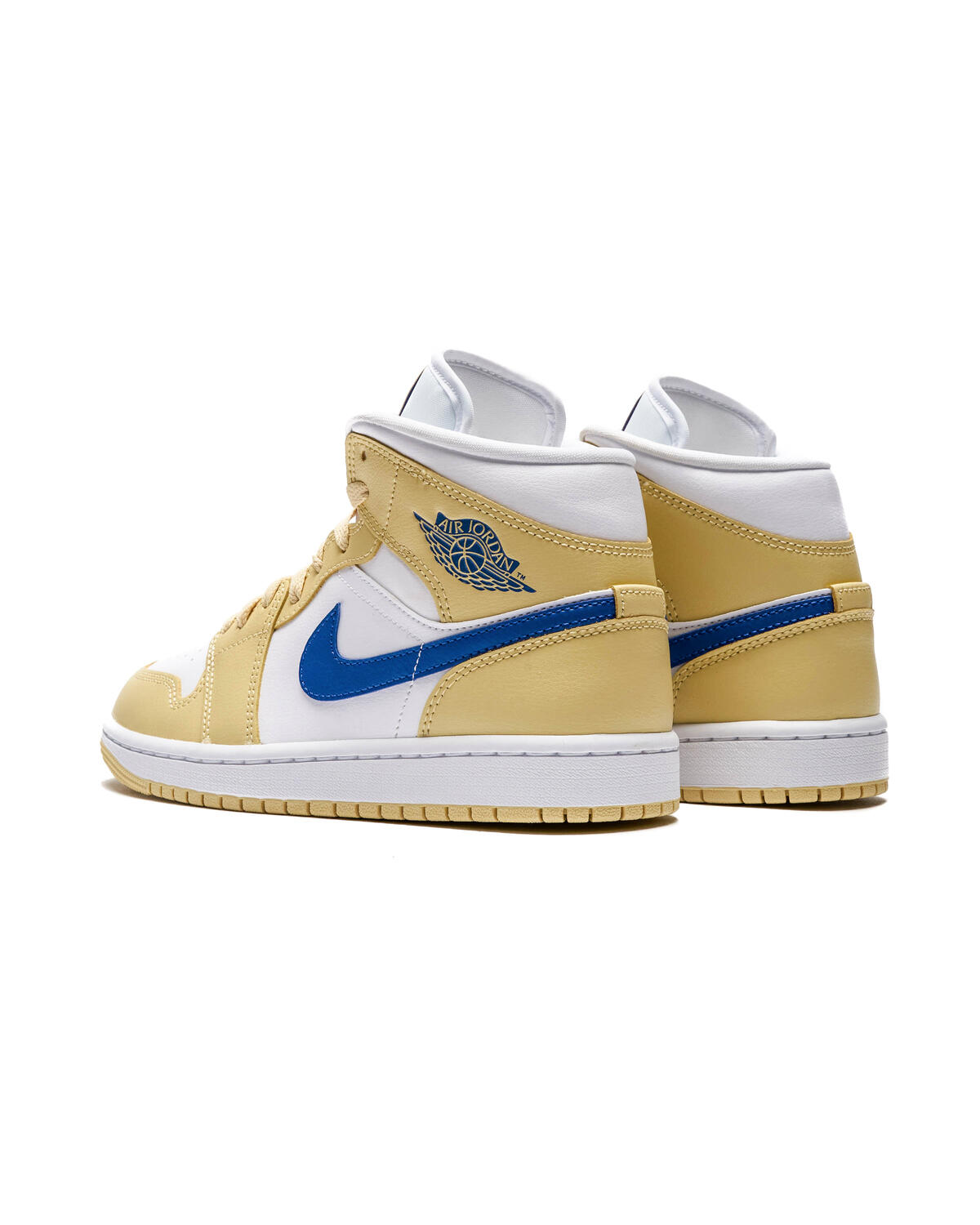 Air Jordan 1 Mid 'Lemon Wash/Lapis/White' (Women's) - Image 14