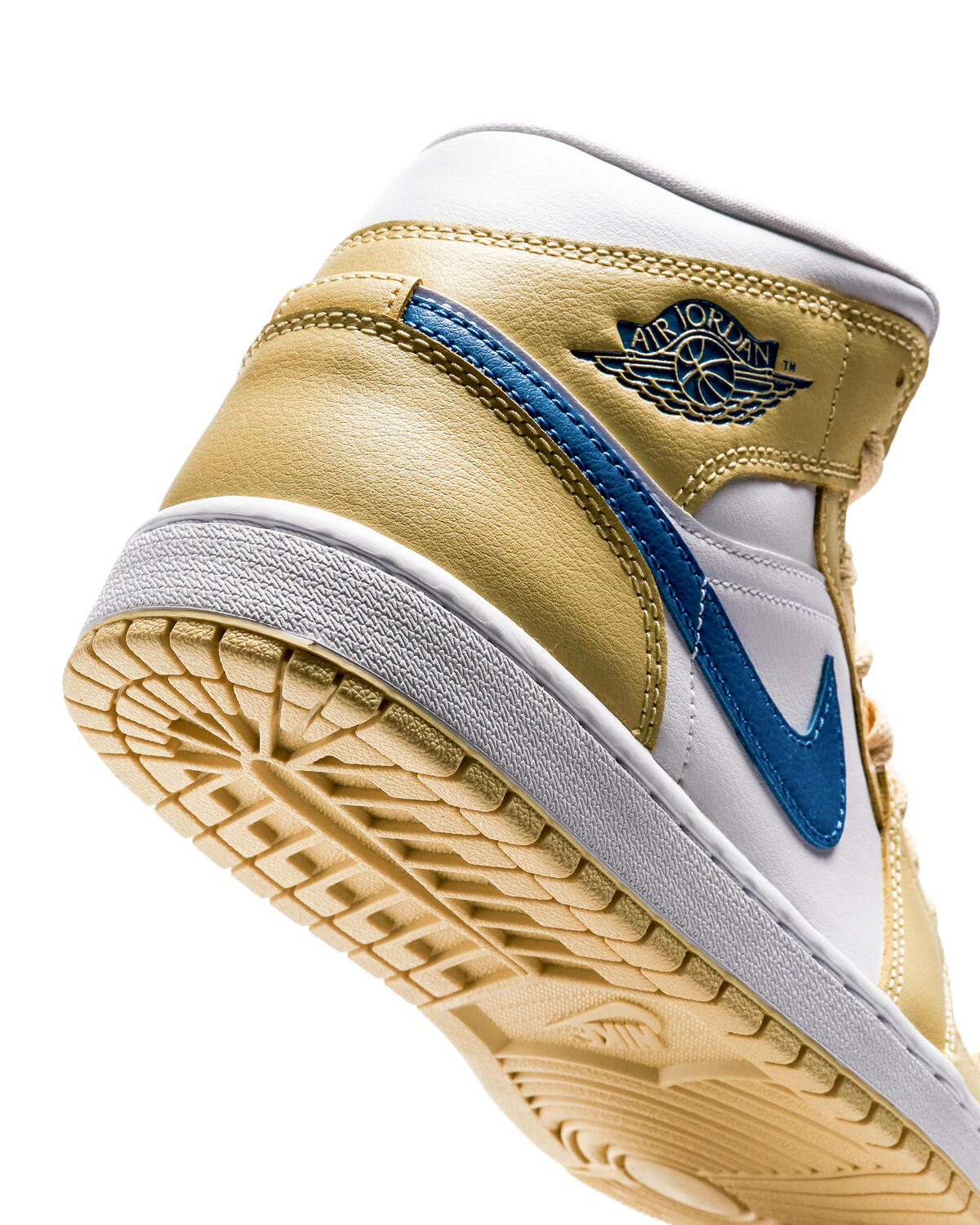Air Jordan 1 Mid 'Lemon Wash/Lapis/White' (Women's) - Image 17