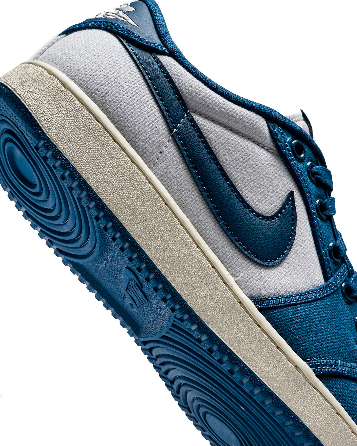 Air Jordan KO 1 Low - White/Dark Royal Blue/Sail - Image 25