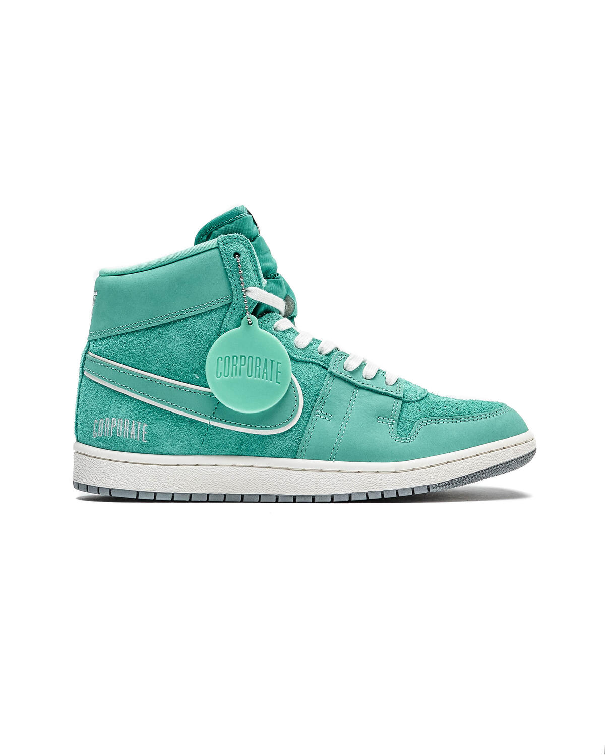 Jordan Air Ship PE SP x Corporate (Light Menta/Metallic Silver) - Image 16