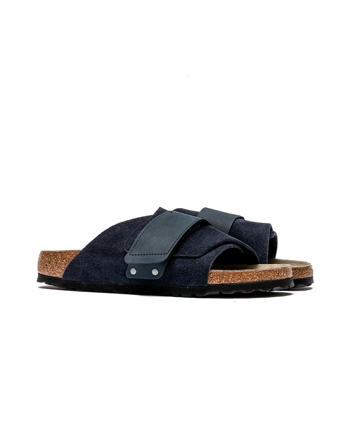 Birkenstock Kyoto Nubuck/Suede Leather Narrow Black Sko Sort (Women's) - Image 8
