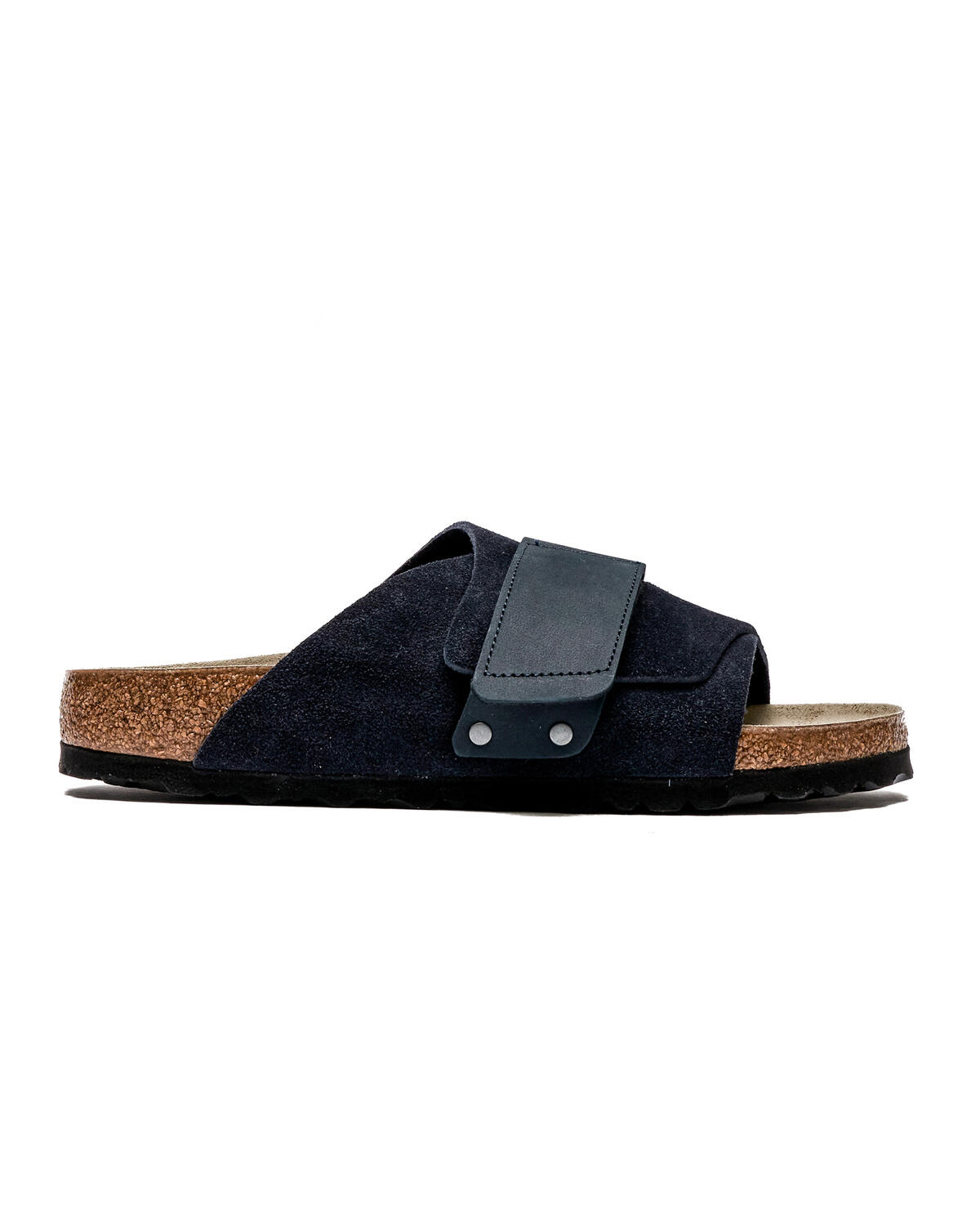Birkenstock Kyoto Nubuck/Suede Leather Narrow Black Sko Sort (Women's)