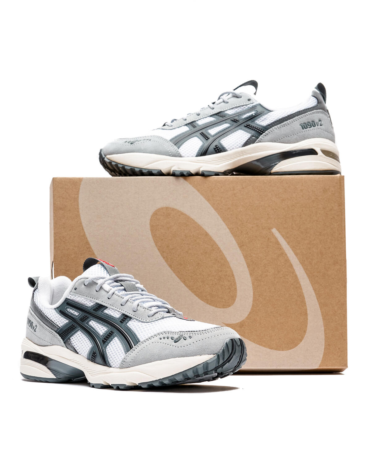 Asics GEL-1090V2 White/Steel Grey - Image 6