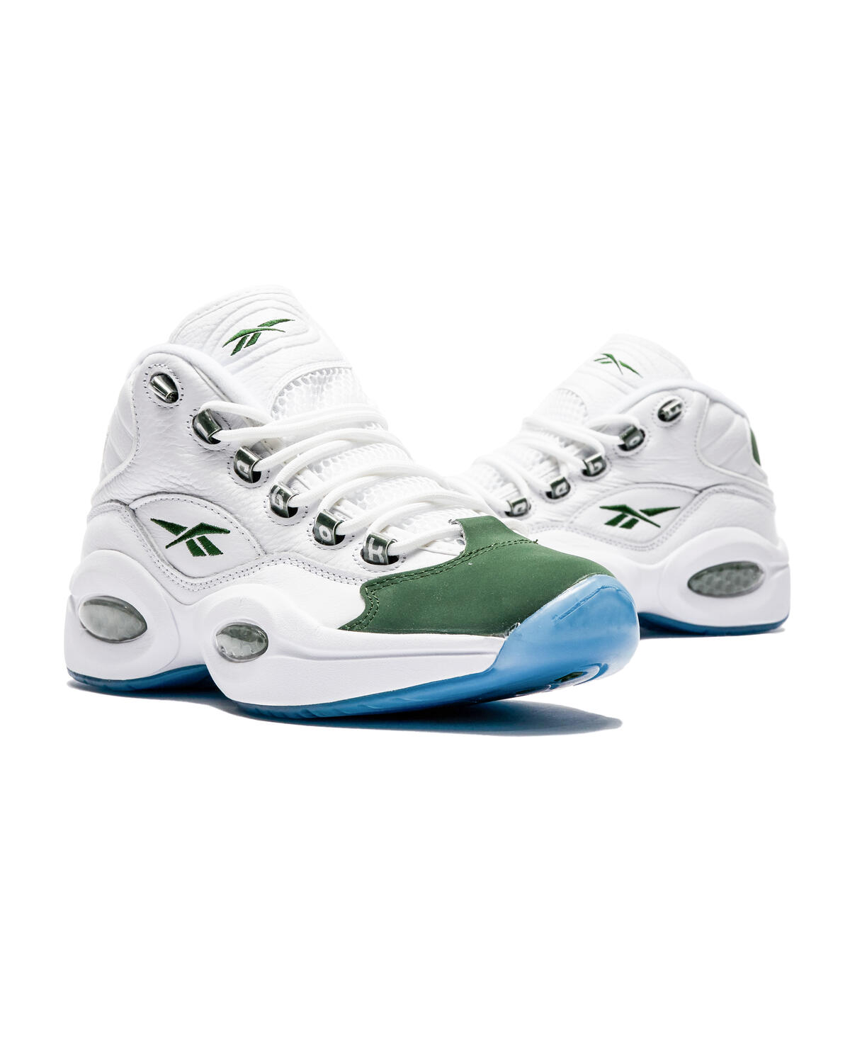 Reebok Question Mid White Green - Image 10