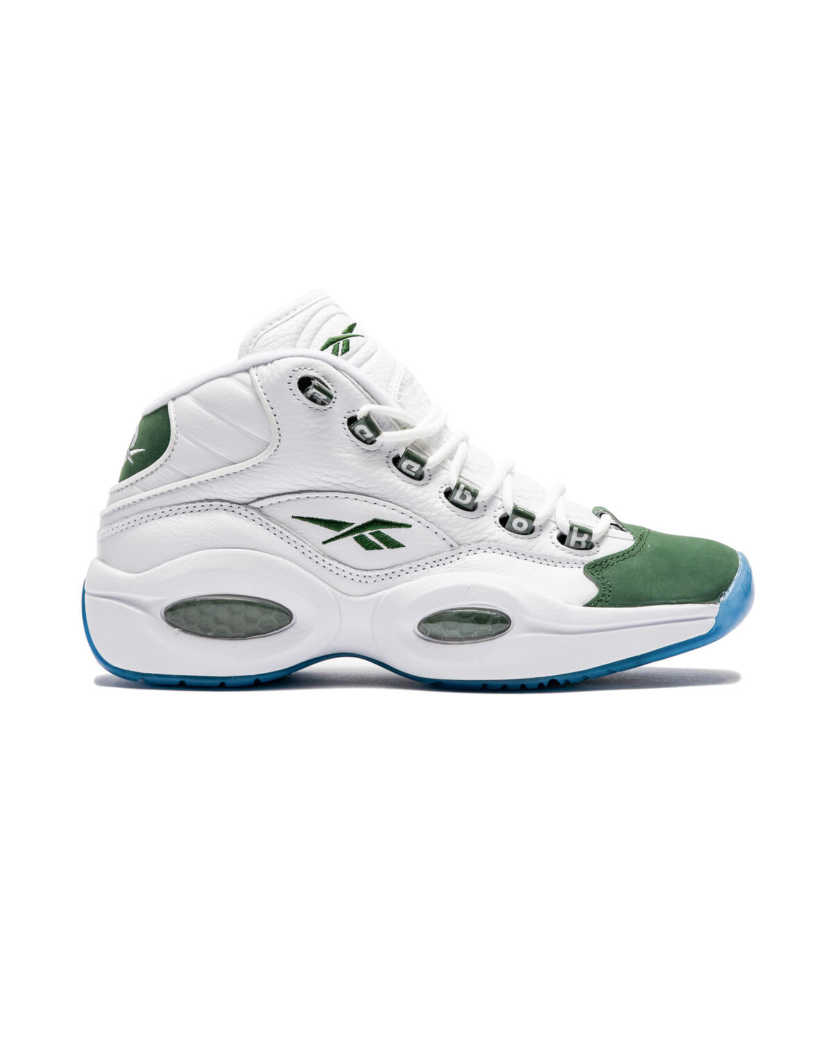 Reebok Question Mid White Green - Image 7