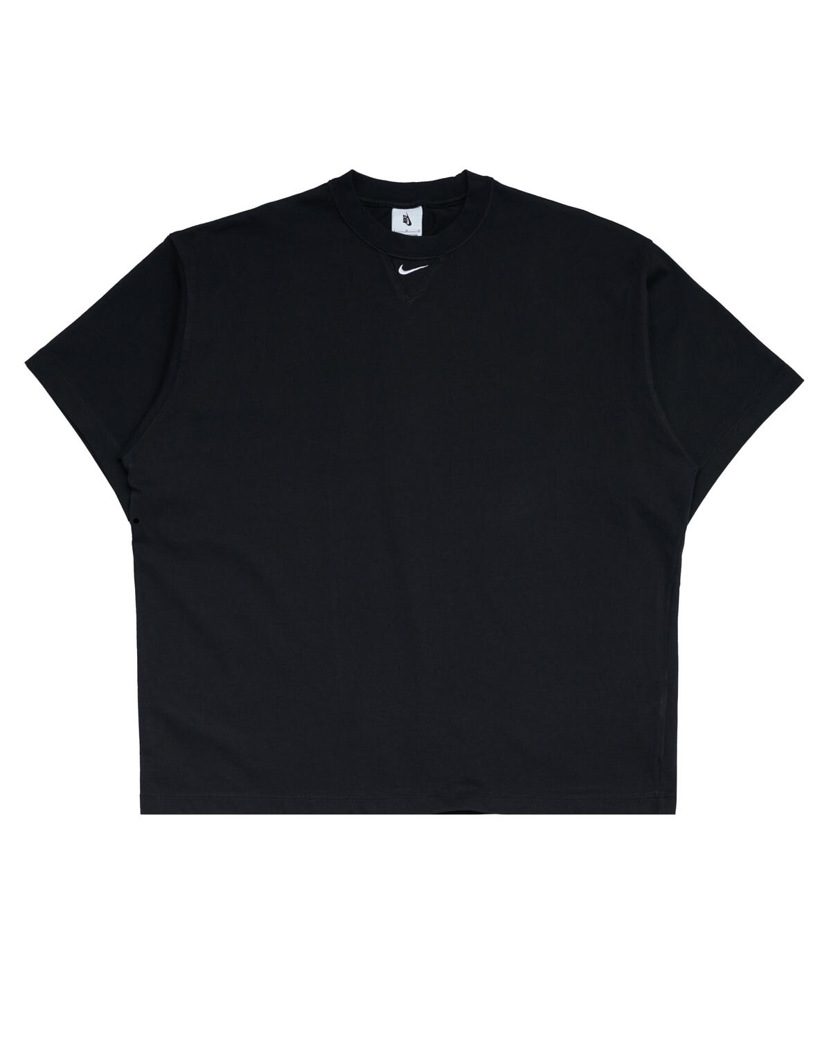 plain black nike top
