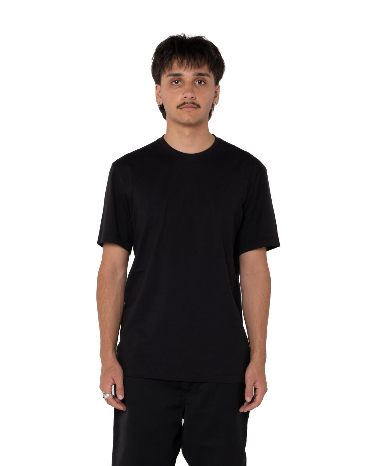 adidas Y-3 Classic Back Logo T-Shirt (Schwarz) - Image 9