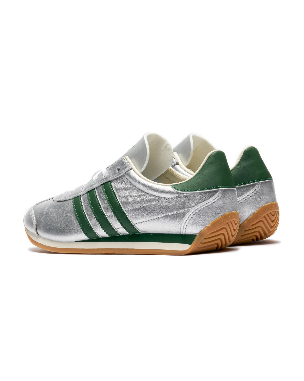 Adidas Country OG Silver Metallic/Collegiate Green/Cream White (Women's) - Image 17