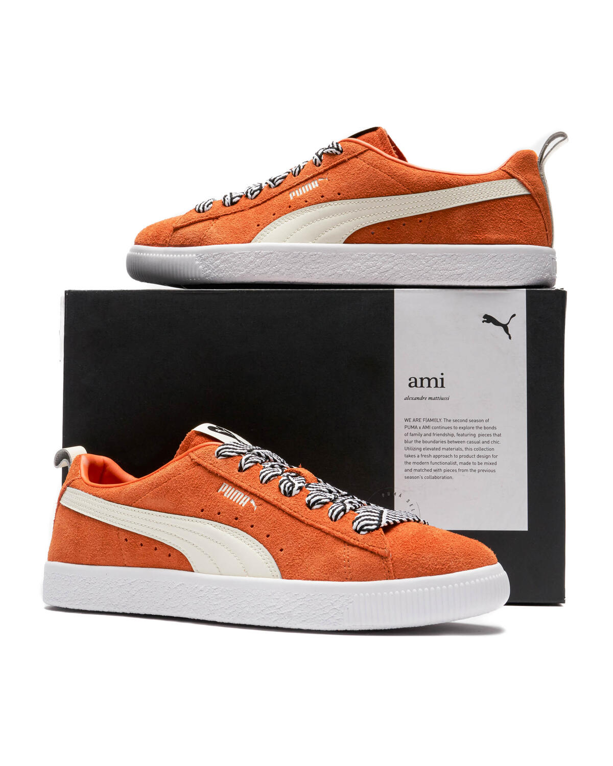 Puma Suede VTG AMI Jaffra Orange - Image 6