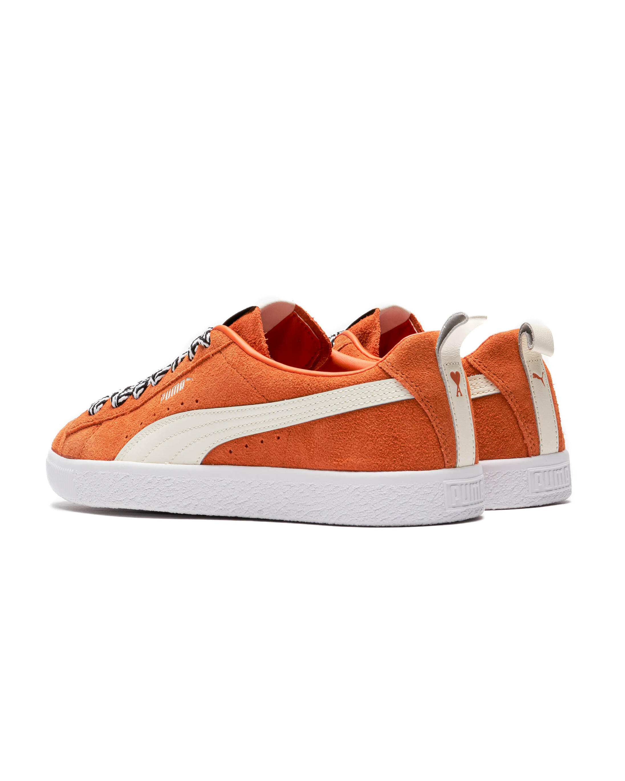 日本で買PUMA オレンジ　24.5 Suede VGT AMI 靴