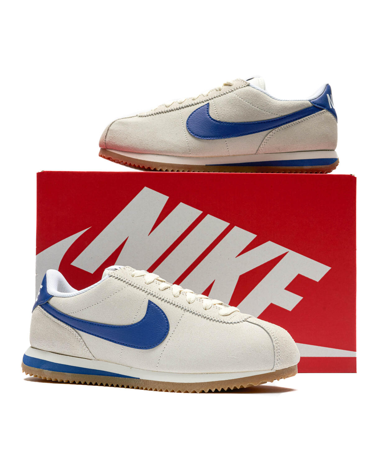 Nike Cortez W Pale Ivory / Deep Royal Blue - Sail (Women's) - Image 12