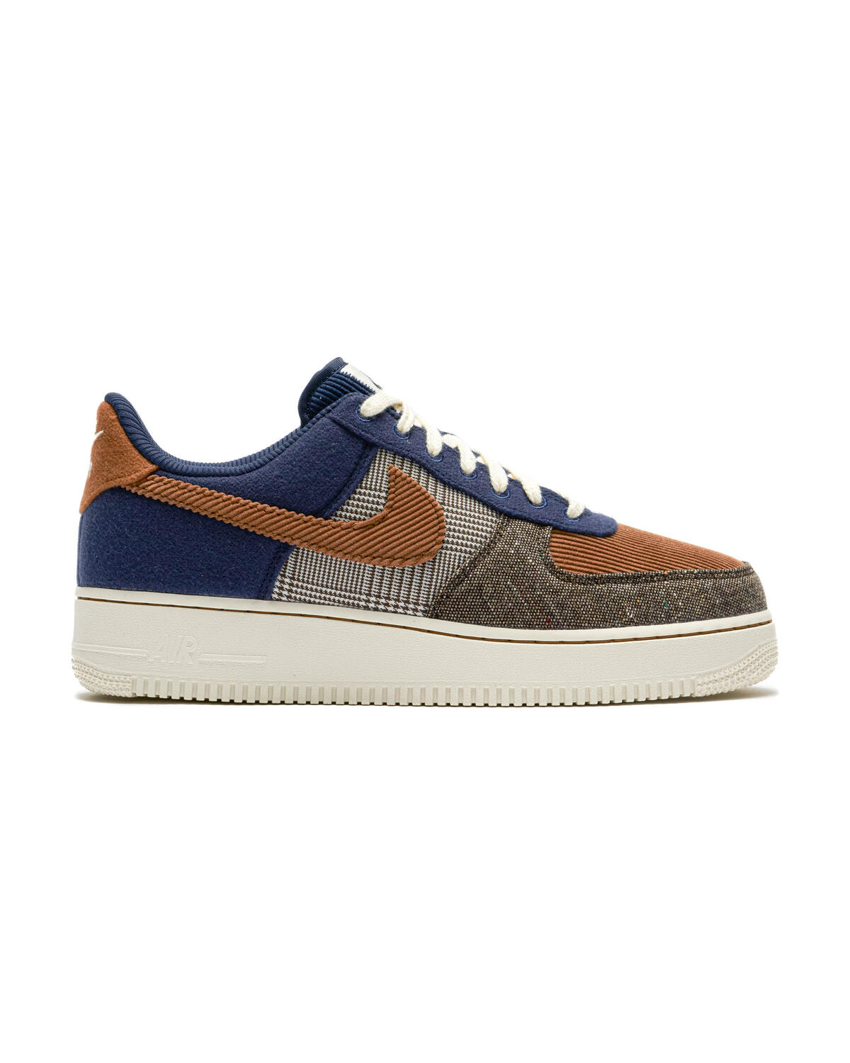 Nike Air Force 1 '07 Prm Midnight Navy / Ale Brown - Pale Ivory - Image 19