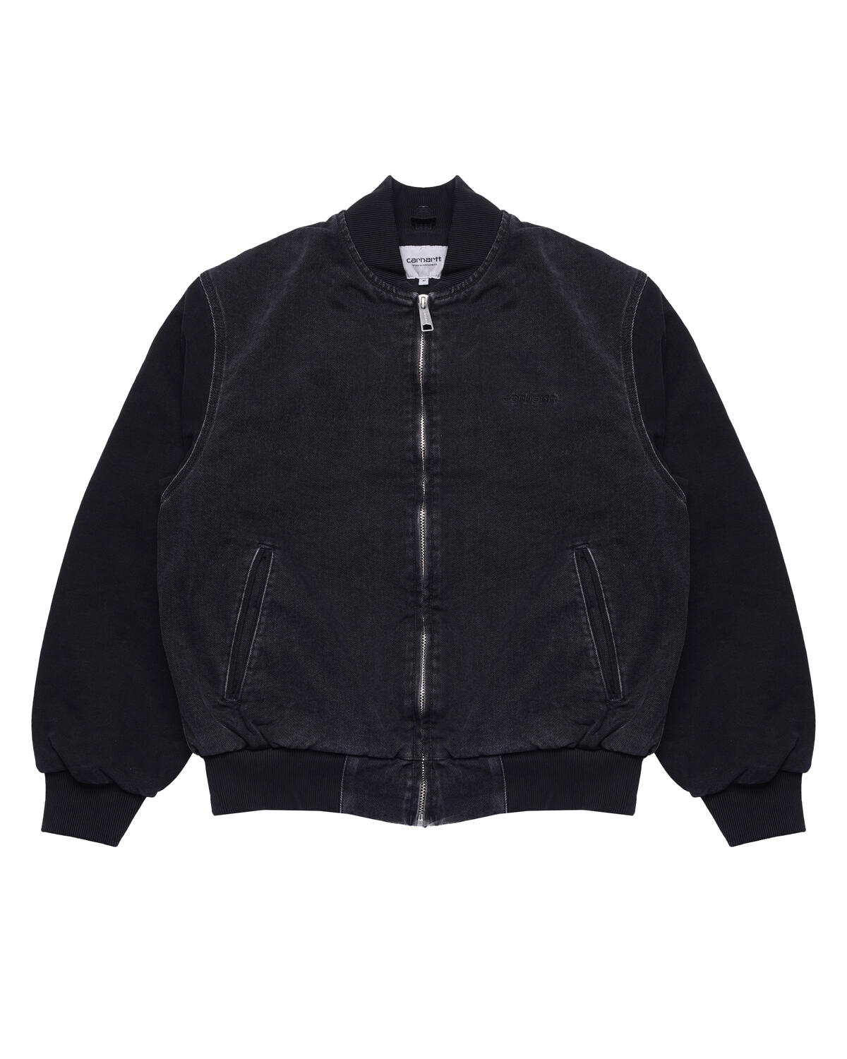 Carhartt WIP Paxon Bomber Jacket, Black, L, Used | eBay