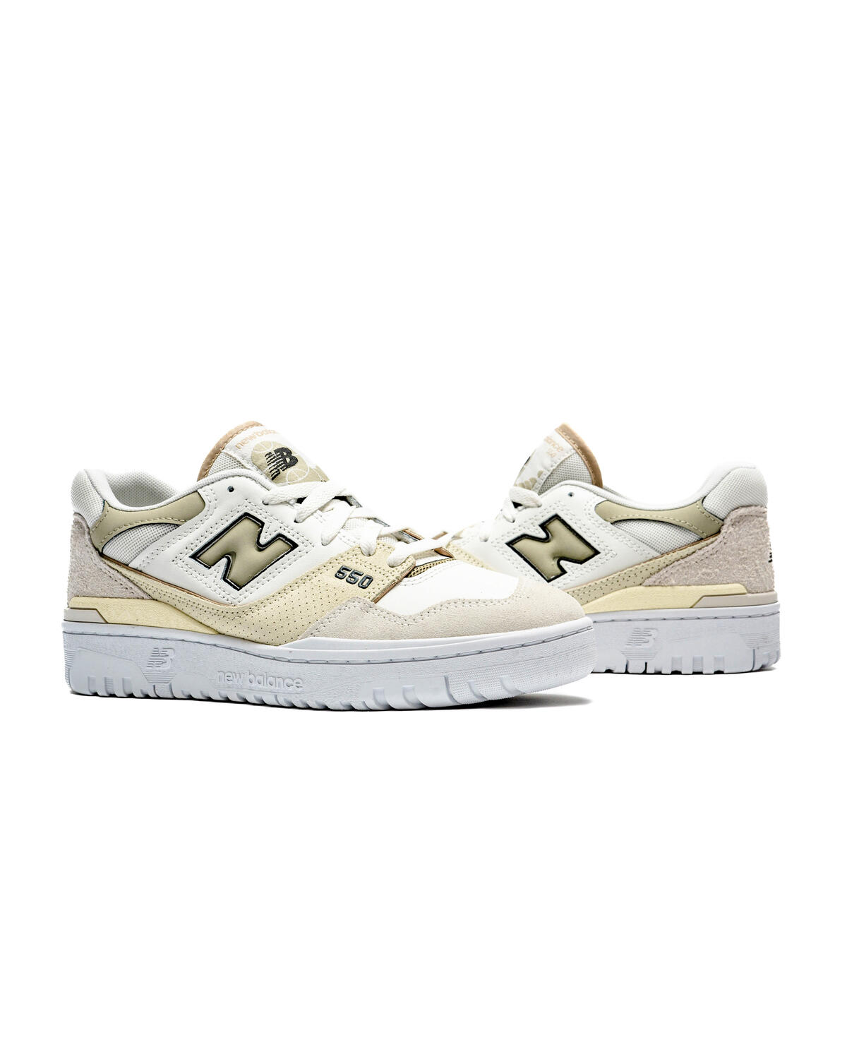 New Balance 550 'Sea Salt / Fatigue Green' (Women's) - Image 5