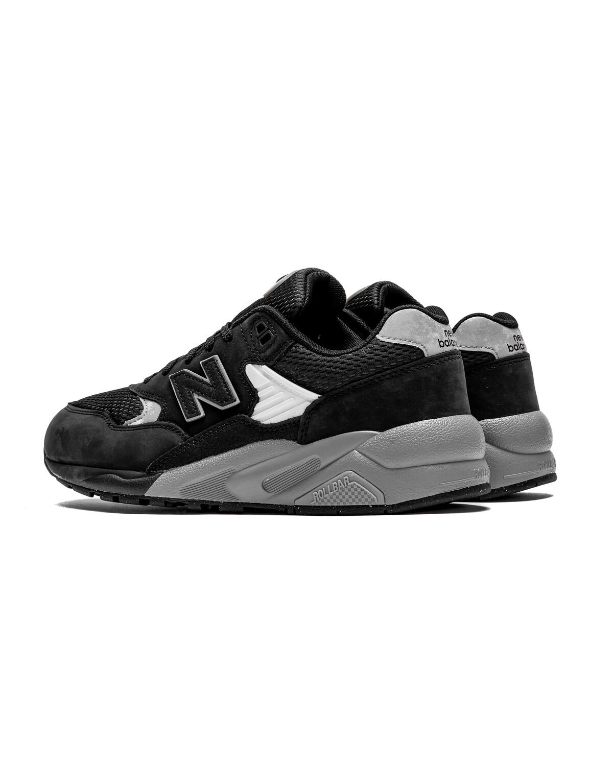 New Balance 580 Black / Grey - Image 8