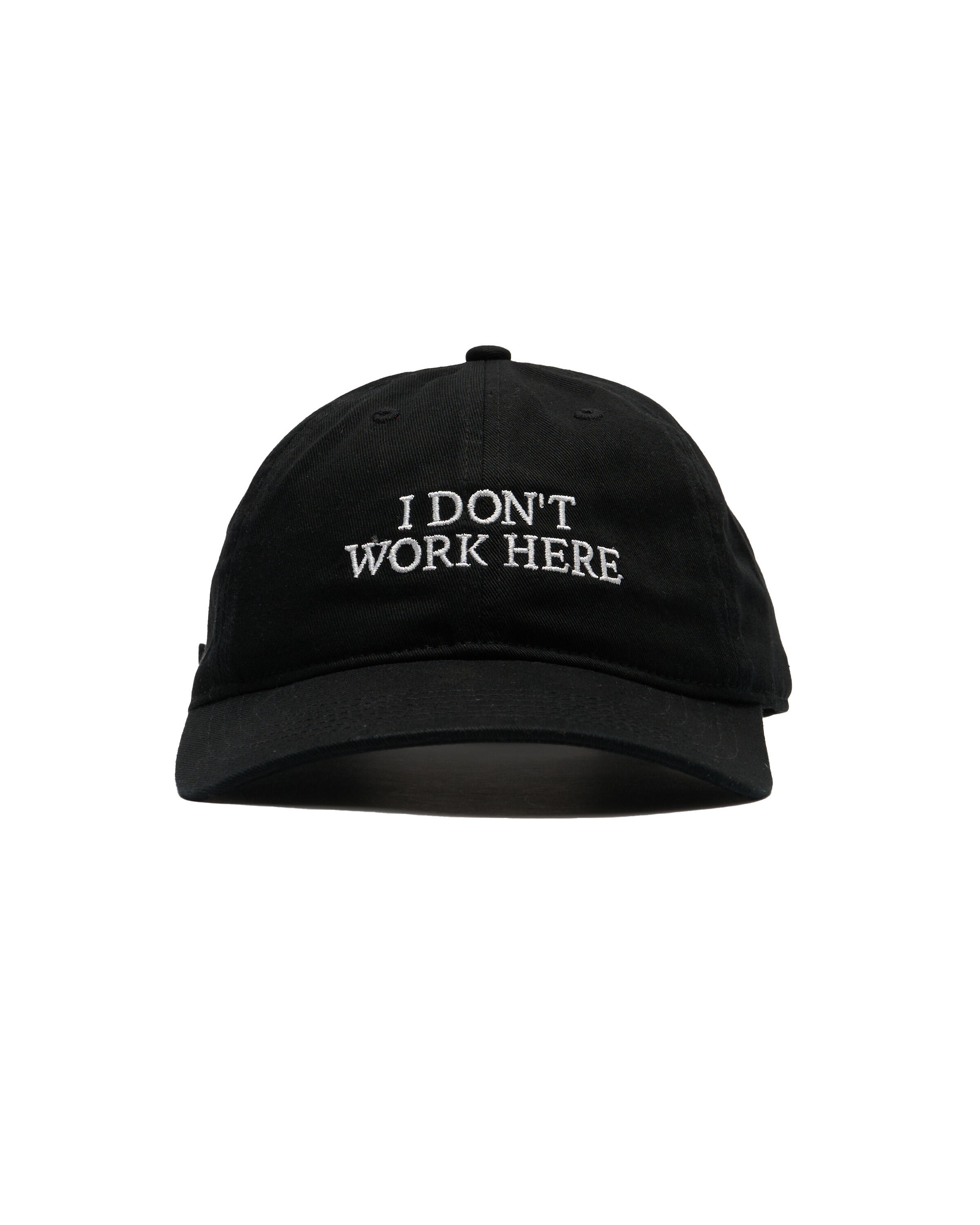 IDEA SORRY I DON'T WORK HERE HAT