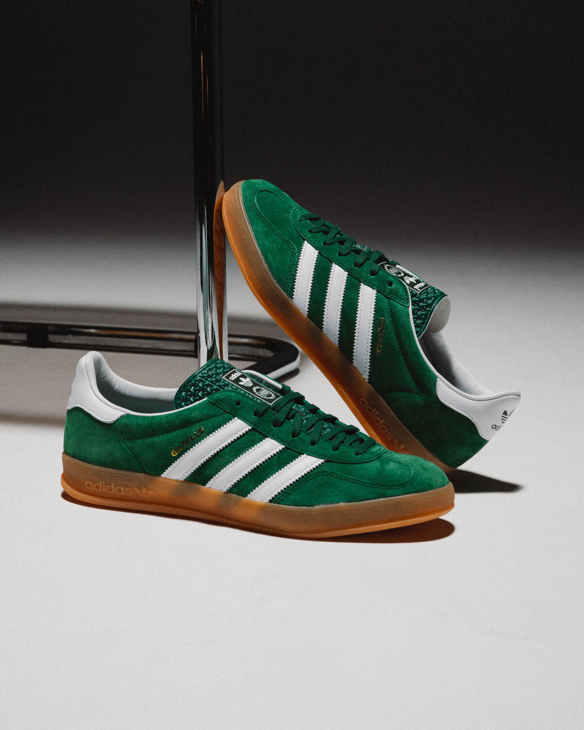 adidas Gazelle Indoor College Green/Ftwr White/Gum - Image 19