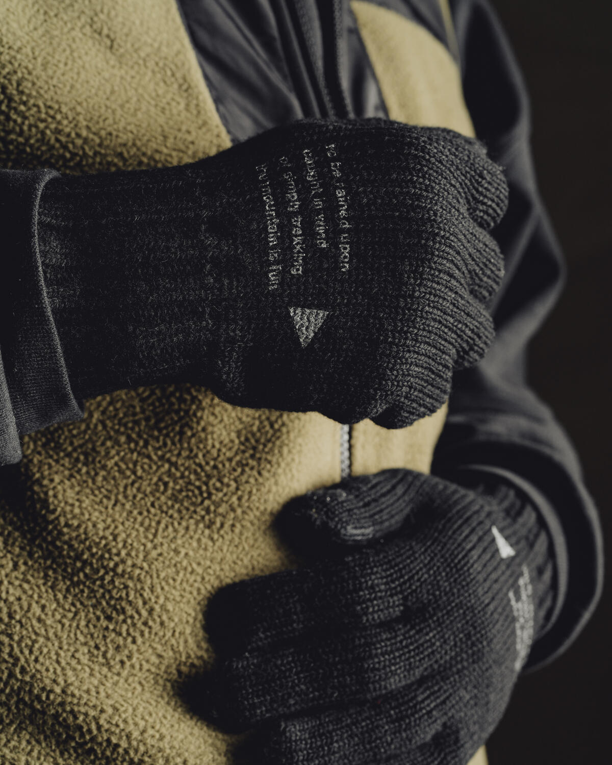 And Wander Wool Knit Gloves - Image 4