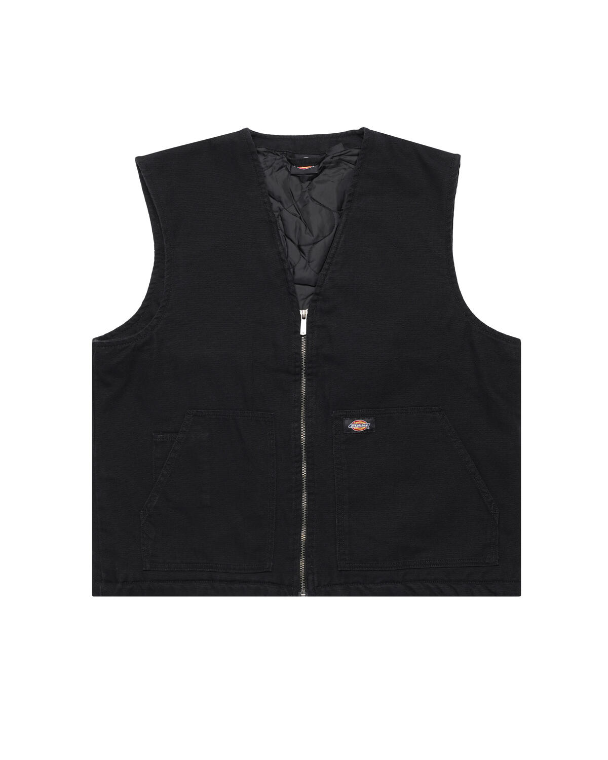 Dickies Duck Canvas Summer Vest - Black - Image 2