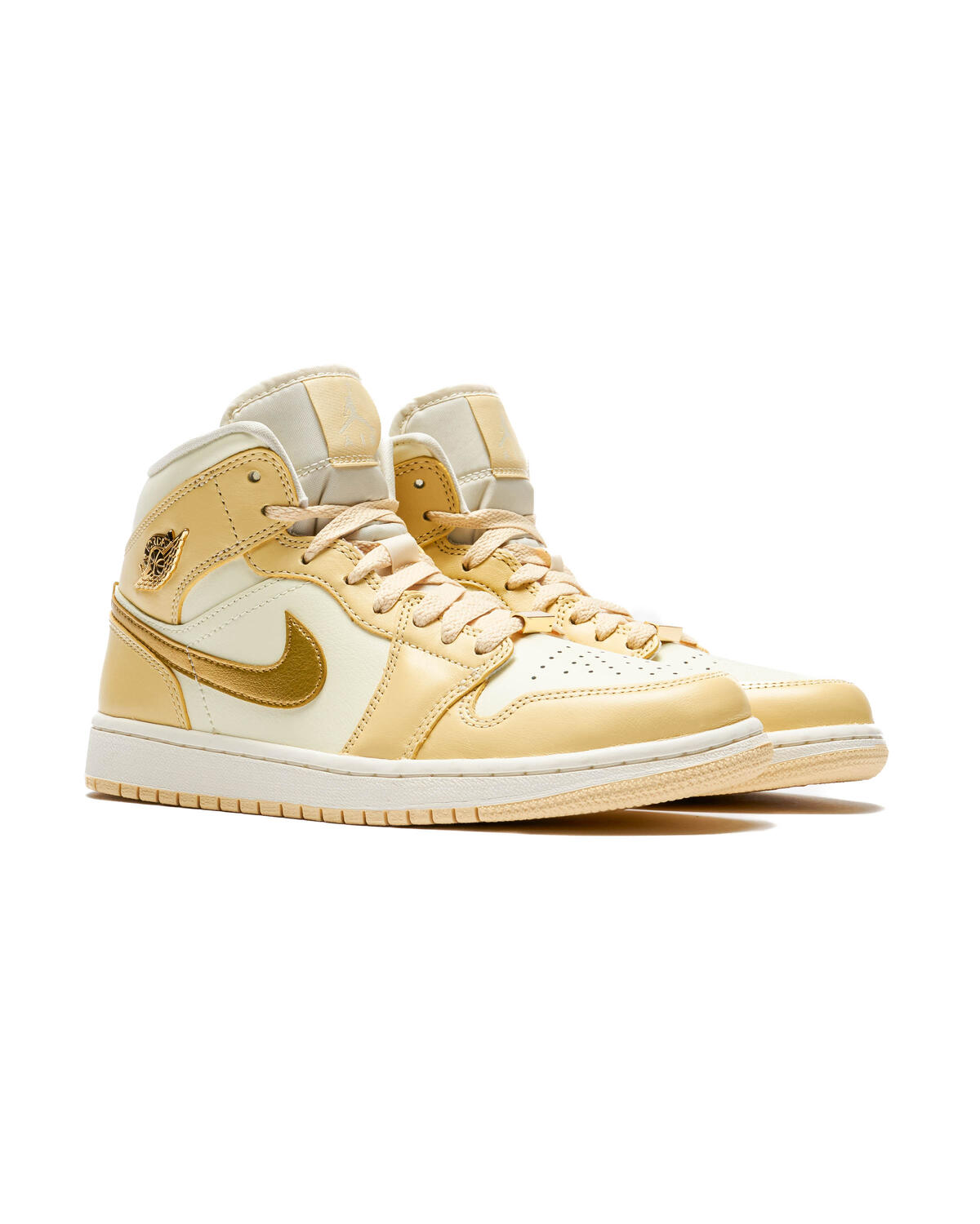 Air Jordan 1 Mid 'Pale Vanilla/Metallic Gold/Coconut Milk' (Women's) - Image 3