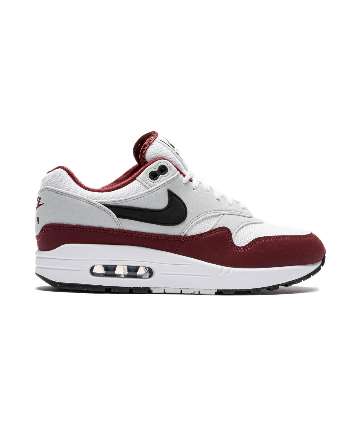 Nike Air Max 1 White / Dark Team Red - Image 19