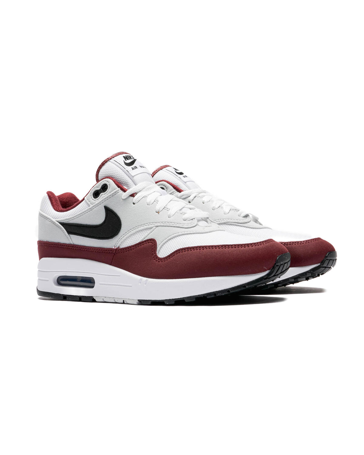 Nike Air Max 1 White / Dark Team Red - Image 20