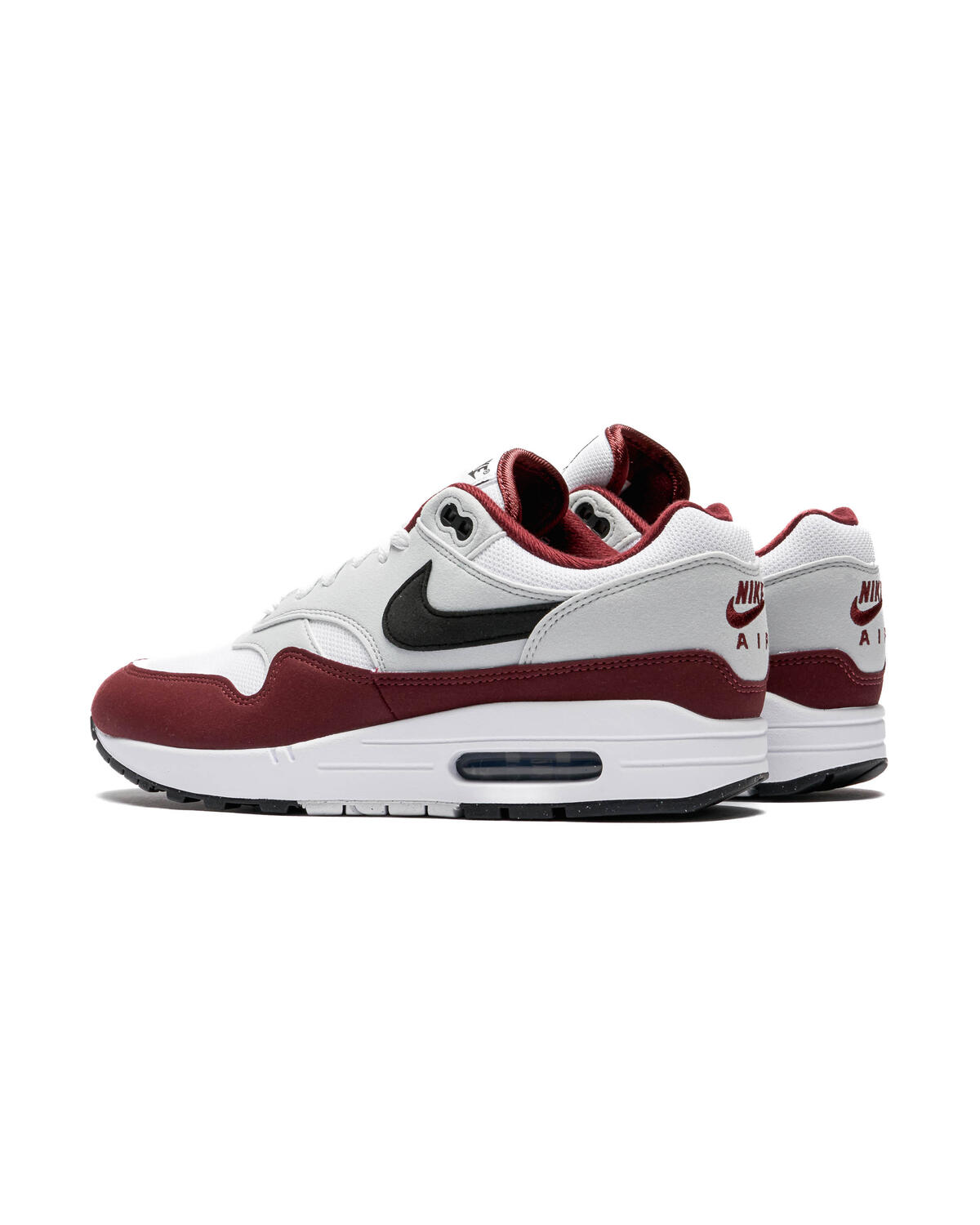 Nike Air Max 1 White / Dark Team Red - Image 21