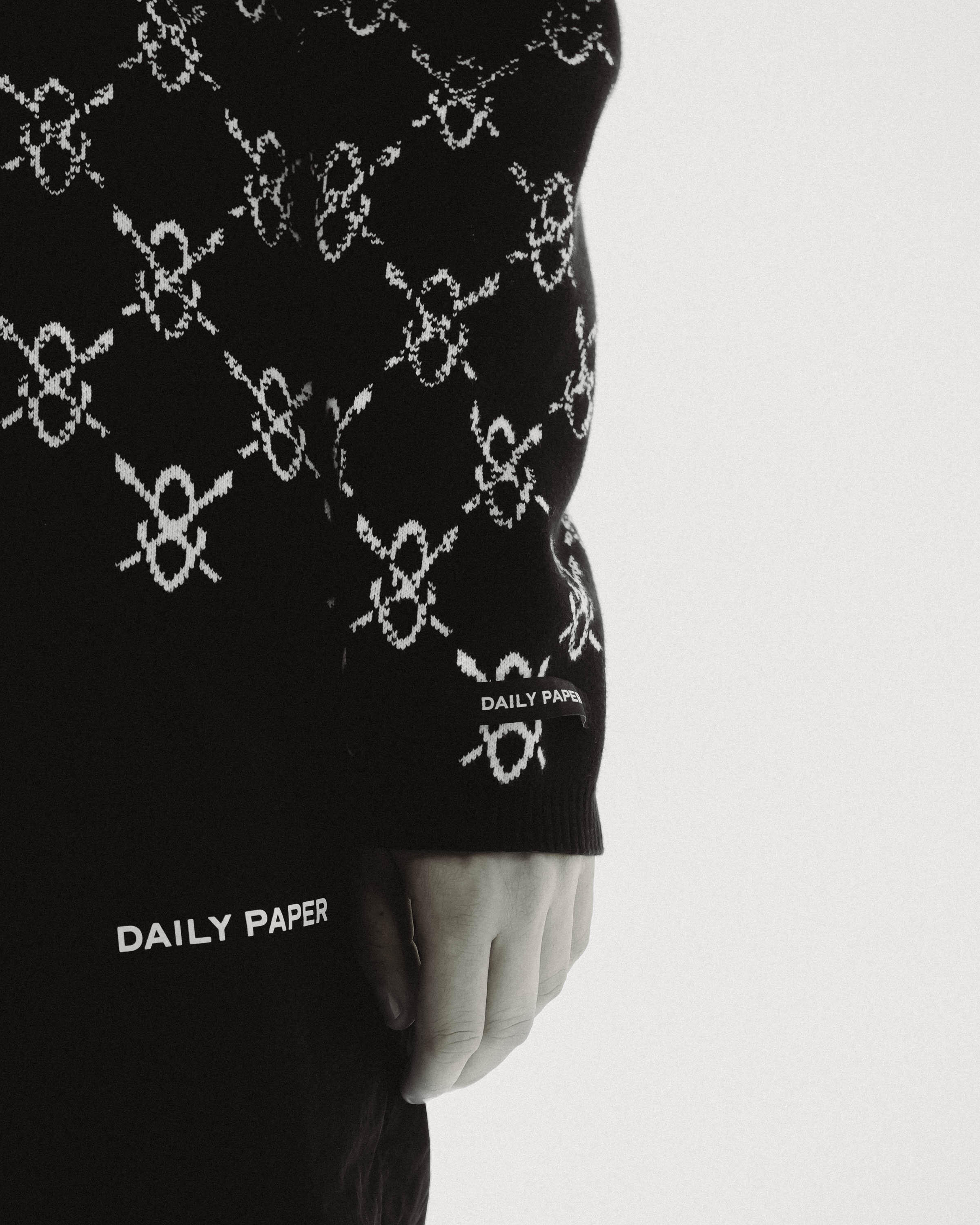 Daily Paper kirabo gradient knit shirt