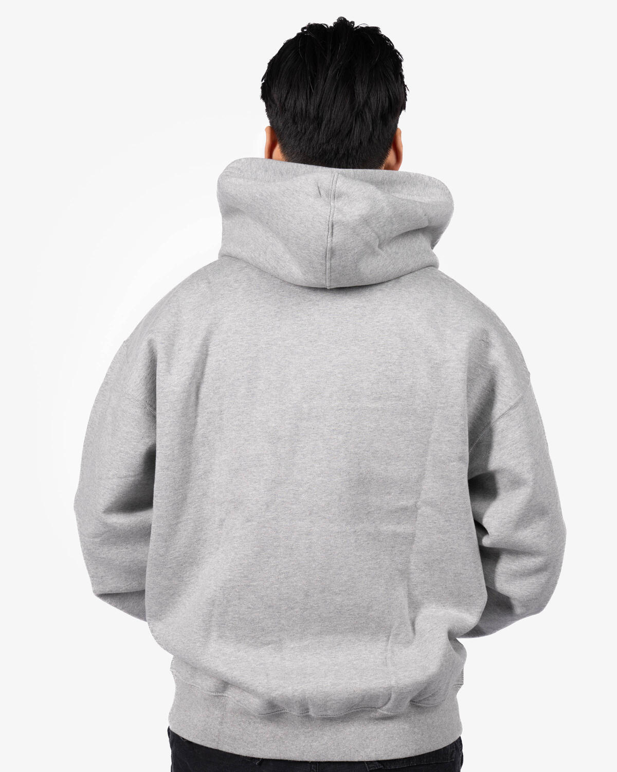 Nike Solo Swoosh Full Zip Hoodie Dark Grey Heather / White - Image 19