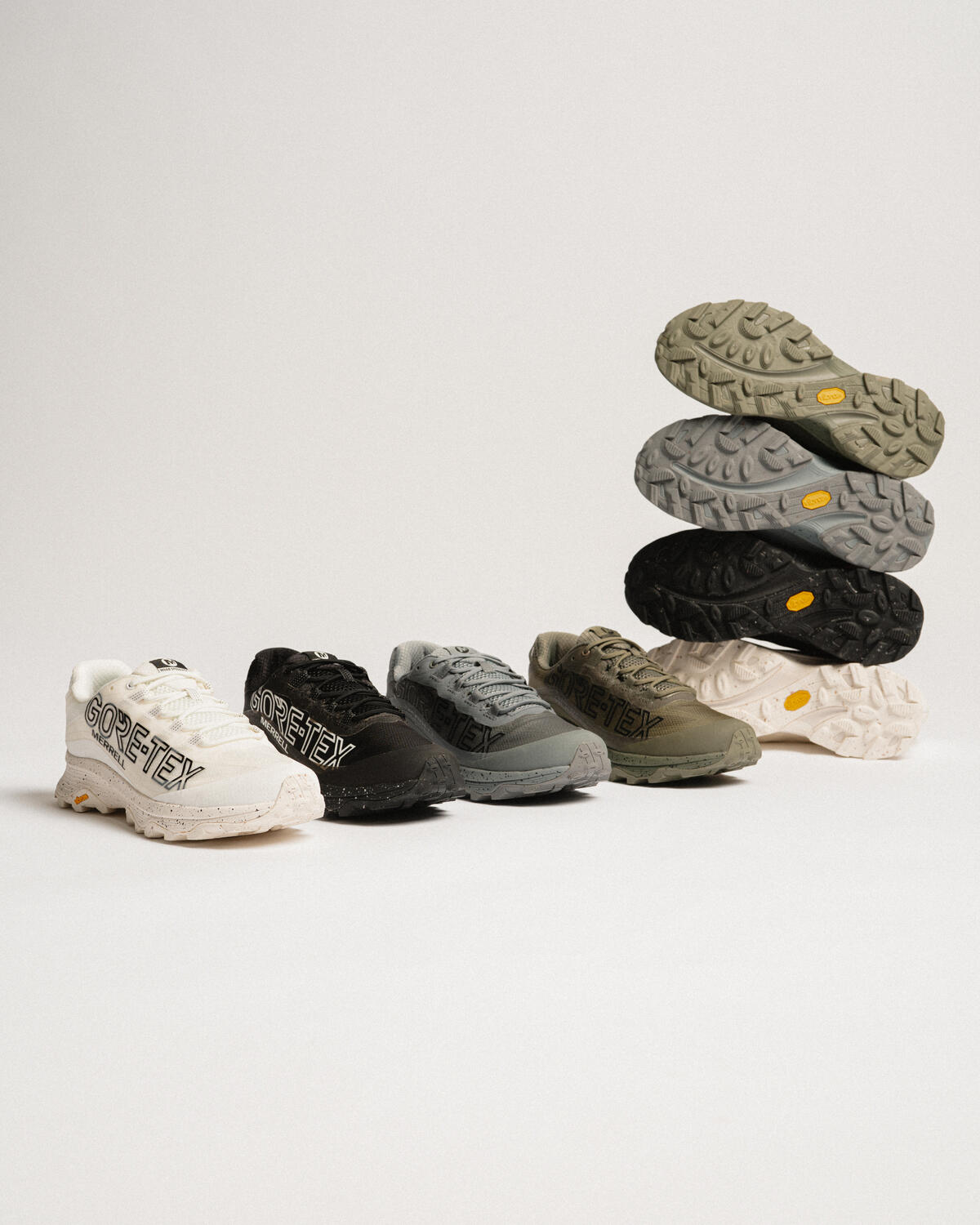 Merrell Mens MOAB Speed Gore-Tex 1 TRL Shoes 'Black - Image 19