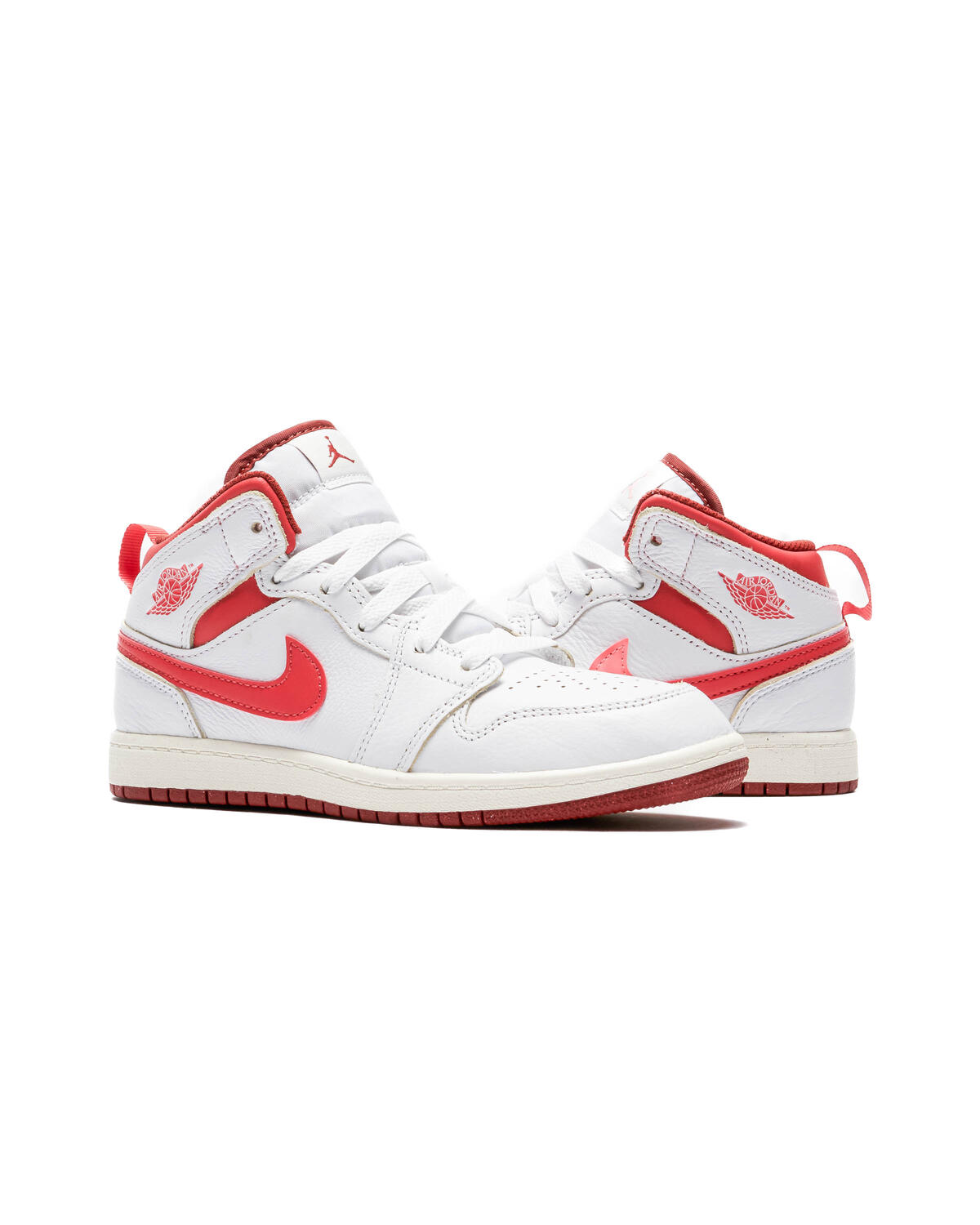Jordan Air Jordan 1 Mid SE - White / Lobster / Dune Red / Sail - Image 32