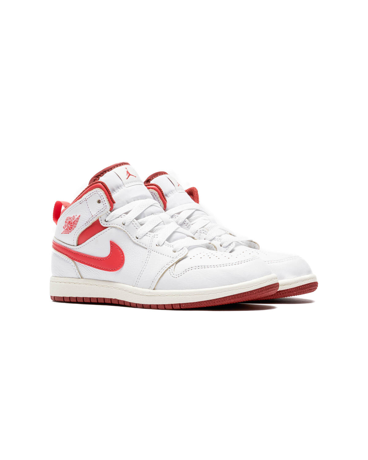 Jordan Air Jordan 1 Mid SE - White / Lobster / Dune Red / Sail - Image 30
