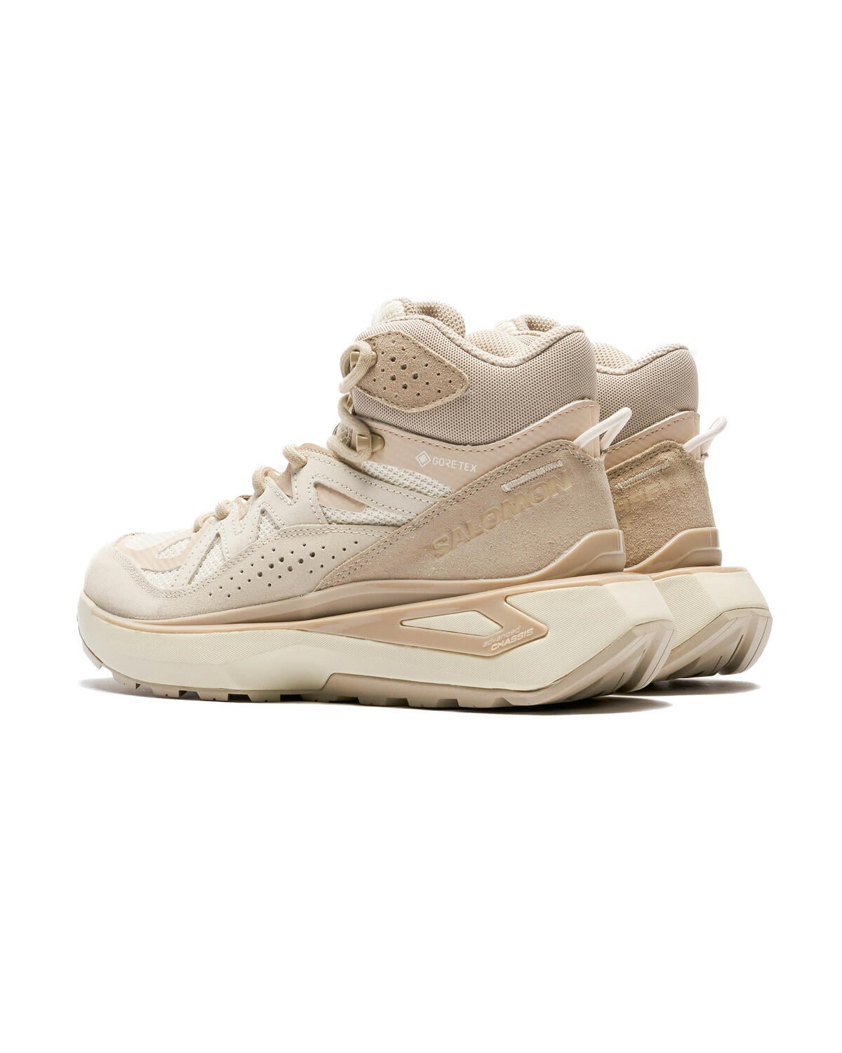 Salomon Advanced Odyssey ELMT Mid Gore-Tex Vanilla Ice / Almond Milk - Feather Grey - Image 4