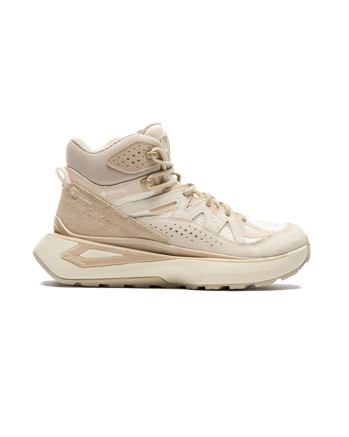 Salomon Advanced Odyssey ELMT Mid Gore-Tex Vanilla Ice / Almond Milk - Feather Grey - Image 2