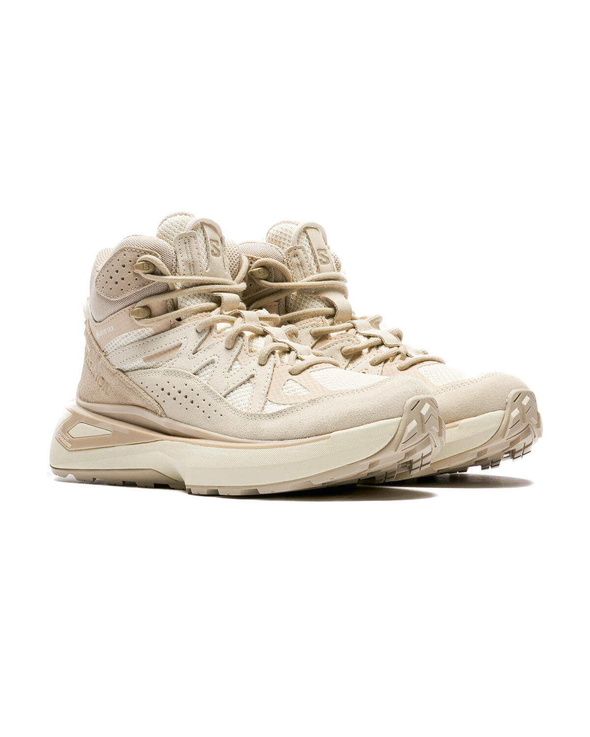 Salomon Advanced Odyssey ELMT Mid Gore-Tex Vanilla Ice / Almond Milk - Feather Grey - Image 3